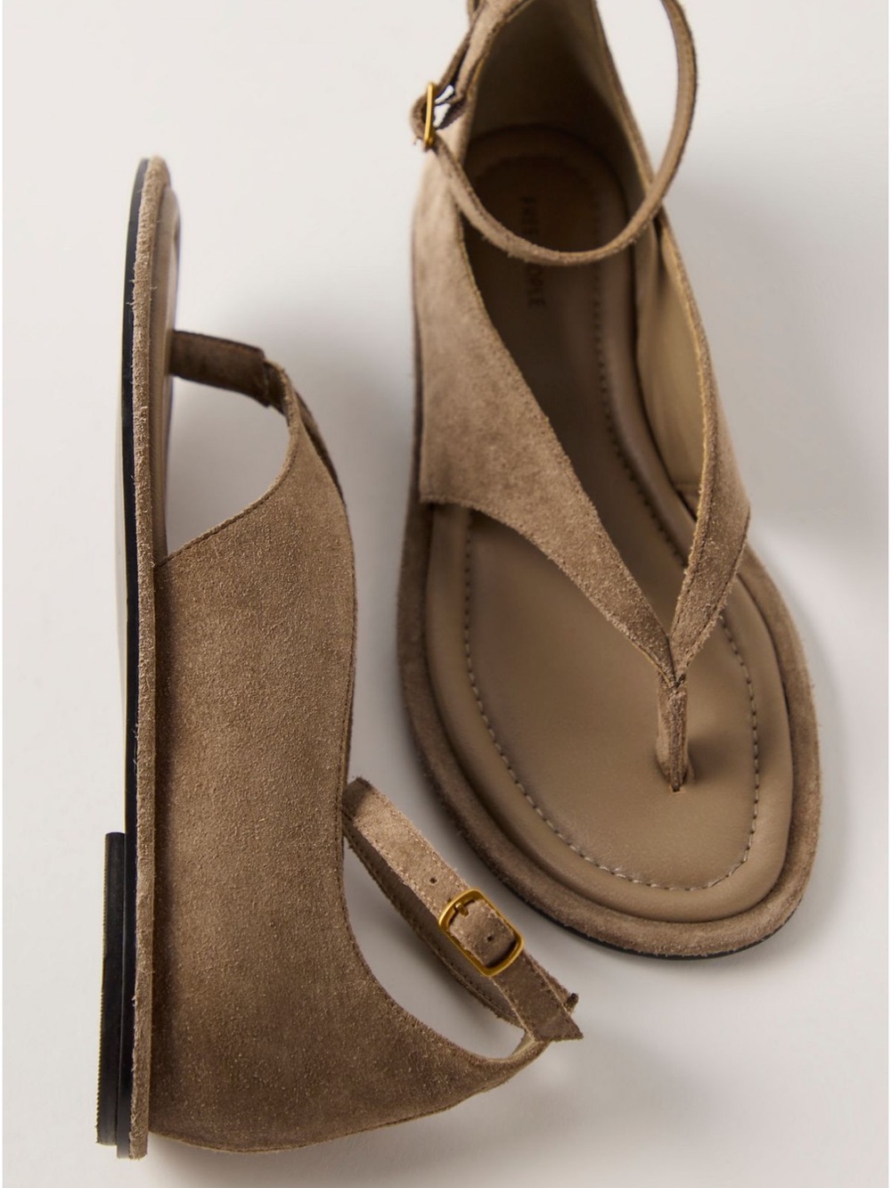Free People Simone Sandals size 8 Taupe new